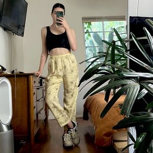 Vintage Silk Pants